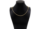 Gold Silver Black 3mm Snake Chain necklace, Snake chain necklace, 19"/21" Snake chain necklace with lobster claw, sku#JD02