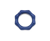 Colorful Enamel Bamboo O Ring Spring Clasp, Octagon Easy ope