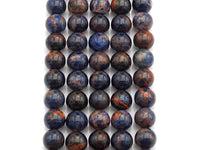 Gorgeous Orange Sodalite Beads, 8mm/10mm Round Smooth, Natural Oragne Sodalite Beads, 15.5" Full Strand, sku#U620