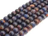 Gorgeous Orange Sodalite Beads, 8mm/10mm Round Smooth, Natural Oragne Sodalite Beads, 15.5" Full Strand, sku#U620
