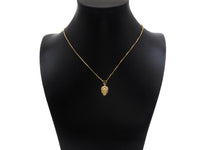 Dianty Embossment Lion Head Shape Pendant/Charm,, Sku#F1368C