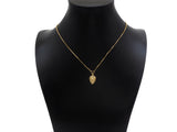 Dianty Embossment Lion Head Shape Pendant/Charm,, Sku#F1368C