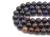 Gorgeous Orange Sodalite Beads, 8mm/10mm Round Smooth, Natural Oragne Sodalite Beads, 15.5" Full Strand, sku#U620