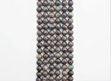 Smooth Round Africa Turquoise beads, 6mm/8mm/10mm/12mm Gray Gemstone beads, Africa Turquoise beads, 15.5inch strand, SKU#U265