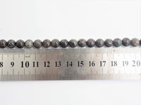 Smooth Round Africa Turquoise beads, 6mm/8mm/10mm/12mm Gray Gemstone beads, Africa Turquoise beads, 15.5inch strand, SKU#U265