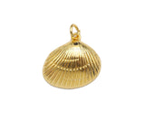 Gold silver Shell Shape Pendant/Charm,sku#L411