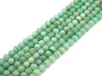 New!!! Natural High Quality Green Quartz Beads, 6mm/10mm/12mm Round Smooth Green Picture Quartz Beads, 15.5'' Full Strand, Sku#U1013