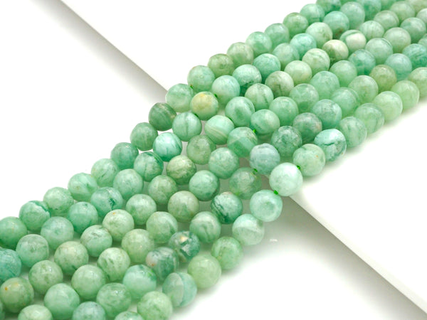 New!!! Natural High Quality Green Quartz Beads, 6mm/10mm/12mm Round Smooth Green Picture Quartz Beads, 15.5'' Full Strand, Sku#U1013