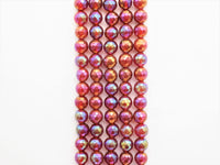 Mystic Quality Faceted Carnelian Beads,6mm/8mm/10mm, Red Carnelian Beads,15.5" Full Strand, SKU#U302