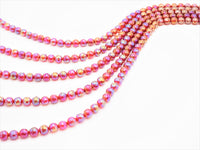 Mystic Quality Faceted Carnelian Beads,6mm/8mm/10mm, Red Carnelian Beads,15.5" Full Strand, SKU#U302