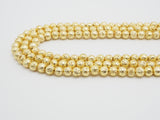 NEW STYLE Gold Plated Lava Round Beads, 4mm/6mm/8mm/10mm/12mm Gold Gemstone Beads, Wholesale Gemstone Beads, 15.5" Full Strand,SKU#S110