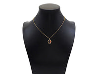 Gold Filled Colorful Quartz Oval Shape Pendant, 14K Gold Filled Quartz Charm, Necklace Bracelet Charm Pendant, 13x17mm, Sku#ZX12