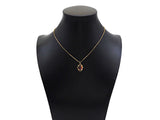 Gold Filled Colorful Quartz Oval Shape Pendant, 14K Gold Filled Quartz Charm, Necklace Bracelet Charm Pendant, 13x17mm, Sku#ZX12