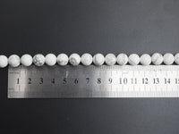 Natural Smooth/Faceted Round Howlite beads, 4mm/6mm/8mm/10mm,Natural Howlite Beads, SKU#U251