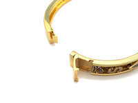 Gold Personalized Charm Bangle, charm bangle, letter Bangle,  Name Bangle, sku#X190