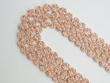 Natural Druzy Style Rose Gold Copper Color Hematite beads,Round Flat Coin Gemstone Beads,8mm/10mm/12mm, 15.5inch full strand,SKU#S98