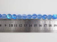 Beautiful Sapphire Blue Spectrolite Quartz Matte, 6mm/8mm/10mm/12mm Blue Crystal beads, Blue Beads, 15.5inch strand, SKU#U288