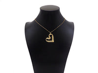 Gold Filled Lace Heart Shape Pendant, 14K Gold Filled Heart Charm, Necklace Bracelet Charm Pendant, 29x33mm, Sku#ZX20