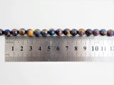 Mystic Faceted Tiger Eye beads, 6mm/8mm/10mm/12mm Natural Colorful Gemstone beads, Natural Tiger Eye Beads, 15.5inch strand, SKU#U264