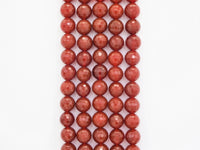 Quality Faceted Carnelian Beads,6mm/8mm/10mm/12mm, Red Carnelian Beads,15.5" Full Strand, SKU#U321