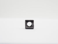 7mm Black CZ Pave On Black Big Hole Cube Spacer Micro Pave Beads, Cubic Zirconia Cube Space Beads, SKU#C77