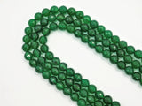 High Quality Faceted/Smooth Green Agate Beads, 6mm/8mm/10mm/12mm, Green Agate Beads,15.5" Full Strand, SKU#U320