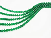 High Quality Faceted/Smooth Green Agate Beads, 6mm/8mm/10mm/12mm, Green Agate Beads,15.5" Full Strand, SKU#U320