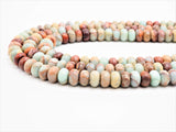 Quality Natural Serpentine Rondelle Smooth Beads, 3x4/4x6/5x