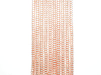 Natural Rose Gold Copper Color Hematite-2x3/2x4/3x6/3x8mm Rondelle Faceted/Smooth Gemstone Beads-15.5 inch FULL strand-SKU#S90