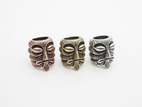 Antique Style Evil Skull Bead, For Paracord EDC Survival Bracelet, Men's Bracelet Beads, Paracord KeyChain Beads,14x16x16mm,1pc,sku#Y125