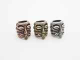 Antique Style Evil Skull Bead, For Paracord EDC Survival Bracelet, Men's Bracelet Beads, Paracord KeyChain Beads,14x16x16mm,1pc,sku#Y125