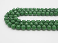 Natural Faceted Emerald Jade beads, 6mm/8mm/10mm Natural Gre