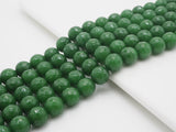 Natural Faceted Emerald Jade beads, 6mm/8mm/10mm Natural Gre