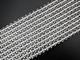 Natural Clear Quartz Round Smooth beads, 6mm/8mm/10mm/12mm Round Quartz beads, 15.5" Full Strand, SKU#V11