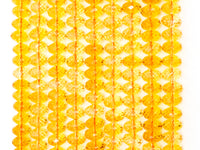 Quality Natural Citrine Beads, Rondelle Faceted Yellow Gemstone Beads, SKU#V10c