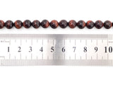 Quality Natural Red Tiger Eye Round  Beads, 6-14mm Round Beads, RedTiger Eye Gemstone Beads, 15inch Full strand, SKU#U236