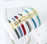 New Style Pull Tie Bracelet Wave Bracelet Friendship Bracelet, sku#O109