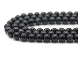 Top Quality Genuine Tourmalated Quartz Round Smooth Beads, Sku#U1371