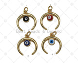 Enamel Horn Charm, Sku#LD175