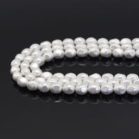 12x15mm White MOP Drum Shape Beads, Sku#T160