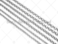 High Quality 4mm/5mm/6mm Stainless Steel Rolo Chain by Yard,