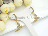 CZ Dangle Eagle Earring, Sku#J268