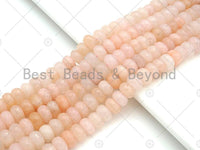 High Quality Genuine Pink Aventurine Faceted Rondelle Beads, 6x10mm Natural Beads, 15.5'' Full Strand, Sku#U1152