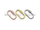 Oval Shape Clasp, Carabiner Clasp, H191