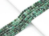 Genuine Emeral Round Faceted Beads, Sku#U1427