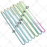 26 COLORS!!! Enamel Box Chain Bracelet/Necklace, sku#EF01