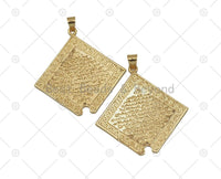 Rhombus Shape Charm, Sku#LK565