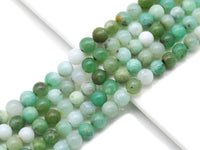Genuine Quality Chrysoprase Round Smooth Beads, Sku#U1380