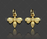 Dainty Gold Bee Charm, Sku#Y400