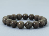 Natural Rainbow Feldspar Round Smooth Stretchy Bracelet, Sku#EF137